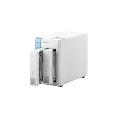 QNAP TS-233 NAS Storage Server - Powerful ARM Cortex-A55, 2GB RAM, Efficient 0TB, Sleek White Design - Elevate Your Data Managem